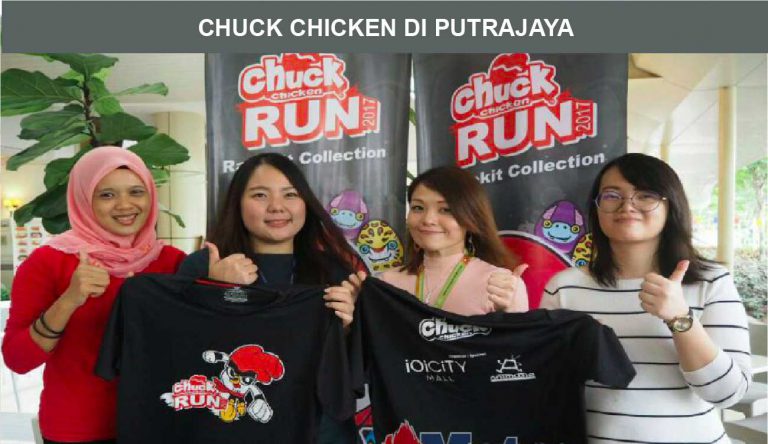 WATAK animasi Chuck Chicken yang menjadi kegilaan remaja dan kanak-kanak bakal menemui peminatnya di Chuck Chicken Run yang akan berlangsung di pusat beli-belah IOI City Mall, Putrajaya, hujung minggu ini.
